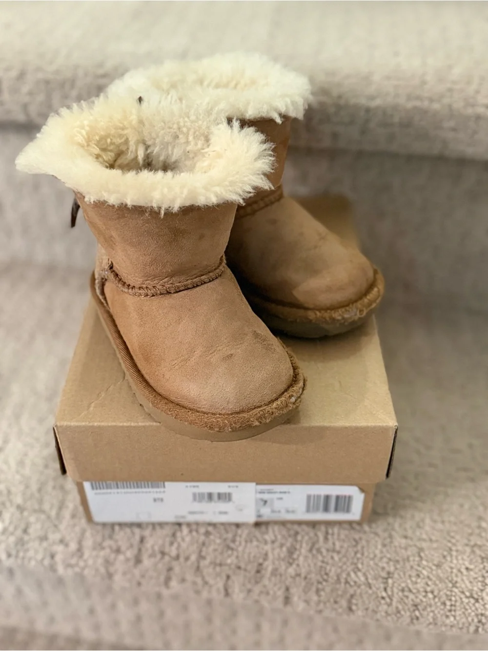 UGG Toddler Mini Bailey Bow II Boots